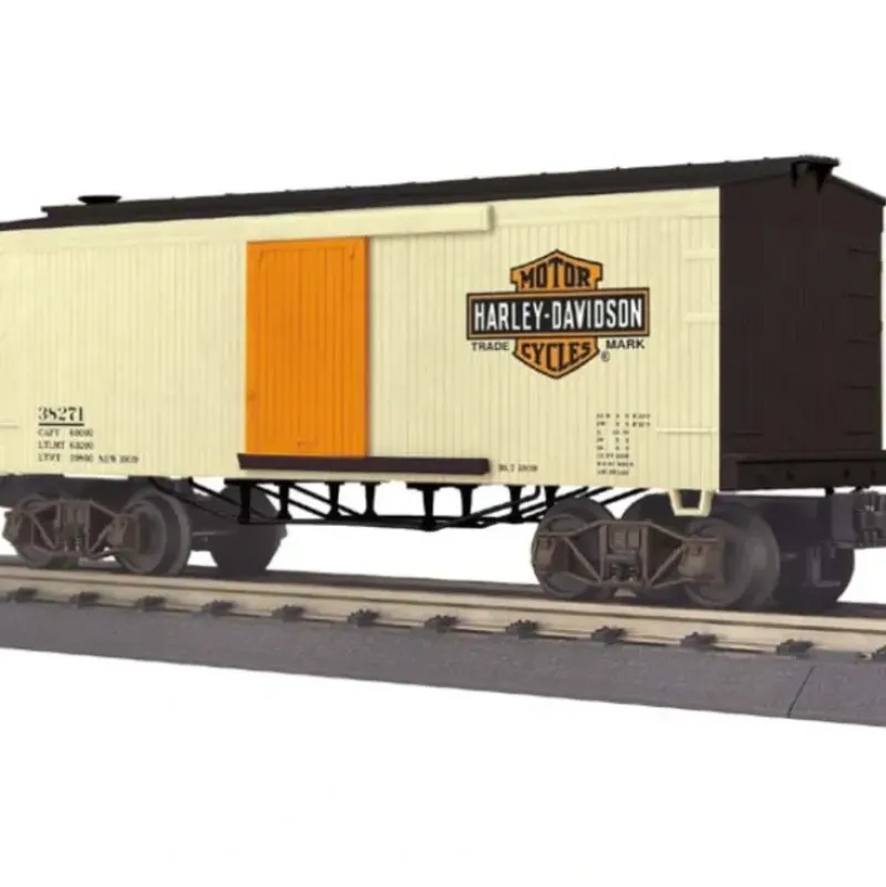 Trains*MTH 30-74579 Harley-Davidson 34' Box Car -19th Century - Model Train Junction: Quality Parts and Art Supplies