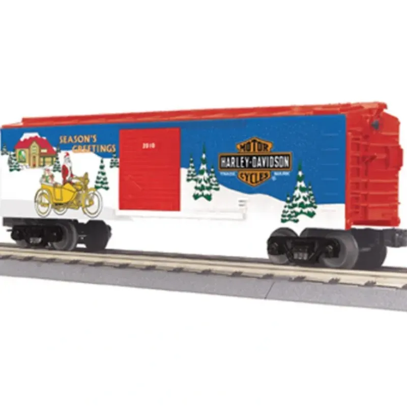 Trains*MTH 30-74599 Harley-Davidson Christmas Box Car - Model Train Junction: Quality Parts and Art Supplies