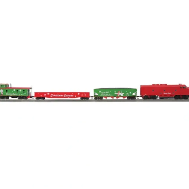 Trains*MTH 81-4006-1 HO Christmas F-3 Diesel R-T-R Deluxe Freight Train Set w/PS 3.0 - Model Train Junction: Quality Parts and Art Supplies