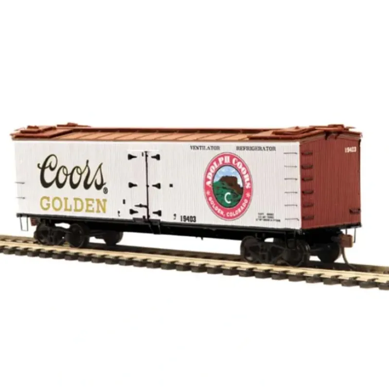 Trains*MTH 81-94004 HO Scale Coors R-40-2 Woodside Reefer Car #19403 - Model Train Junction: Quality Parts and Art Supplies
