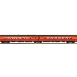 Trains*MTH 80-60009 HO Scale Southern Pacific Articulated Passenger Cars (Set of 2) - Model Train Junction: Quality Parts and Art Supplies