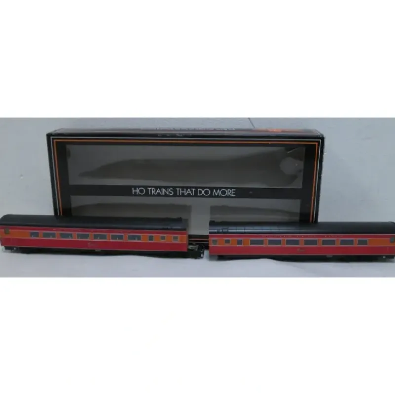 Trains*MTH 80-60010 HO SP Articulated Chair/Chair Passenger Car Set (Set of 2) - Model Train Junction: Quality Parts and Art Supplies