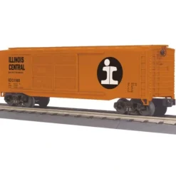 Trains*MTH 30-74592 Illinois Central 40' Double Door Box Car - Model Train Junction: Quality Parts and Art Supplies