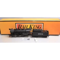 Trains*MTH 30-1466-1 Illinois Central 0-8-0 Steam Engine w/PS2 #3554 - Model Train Junction: Quality Parts and Art Supplies