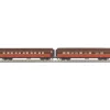 Trains*MTH 30-67387 Illinois Central 2-Car 60' Streamlined ABS Sleeper/Diner - Model Train Junction: Quality Parts and Art Supplies