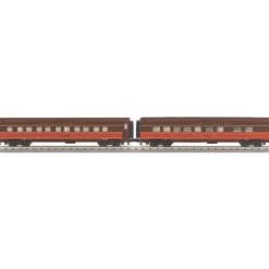 Trains*MTH 30-67387 Illinois Central 2-Car 60' Streamlined ABS Sleeper/Diner - Model Train Junction: Quality Parts and Art Supplies