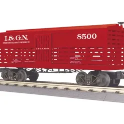 Trains*MTH 30-7181 International & Great Northern RY. Stock Car - 19th Century #8500 - Model Train Junction: Quality Parts and Art Supplies