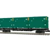 Trains*MTH 20-98677 Joseph Transportation Inc. 60' Flat Car w/Trash Containers - Model Train Junction: Quality Parts and Art Supplies