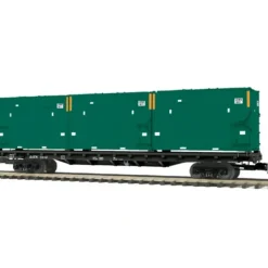 Trains*MTH 20-98677 Joseph Transportation Inc. 60' Flat Car w/Trash Containers - Model Train Junction: Quality Parts and Art Supplies