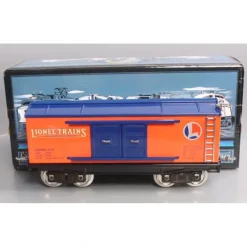 Trains*MTH 11-30049 Lionel Corporation #214 Orange/Blue Boxcar - Model Train Junction: Quality Parts and Art Supplies