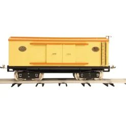 Trains*MTH 11-30006 Lionel No.214 Cream & Orange Box Car - Model Train Junction: Quality Parts and Art Supplies