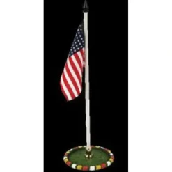 Trains*MTH 11-90049 Lionel Std. Gauge #90 Flag Pole & Base - Model Train Junction: Quality Parts and Art Supplies