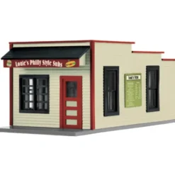 Trains*MTH 30-90297 Louies Philly Style Subs Small Country Store - Model Train Junction: Quality Parts and Art Supplies