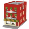 Trains*MTH 30-90409 Macintosh Son's Paints 3-Story City Building w/Fire - Model Train Junction: Quality Parts and Art Supplies