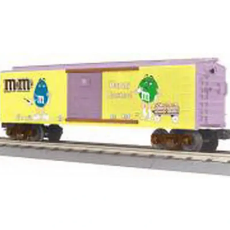 Trains*MTH 30-74641 M&M's Easter Boxcar - Model Train Junction: Quality Parts and Art Supplies