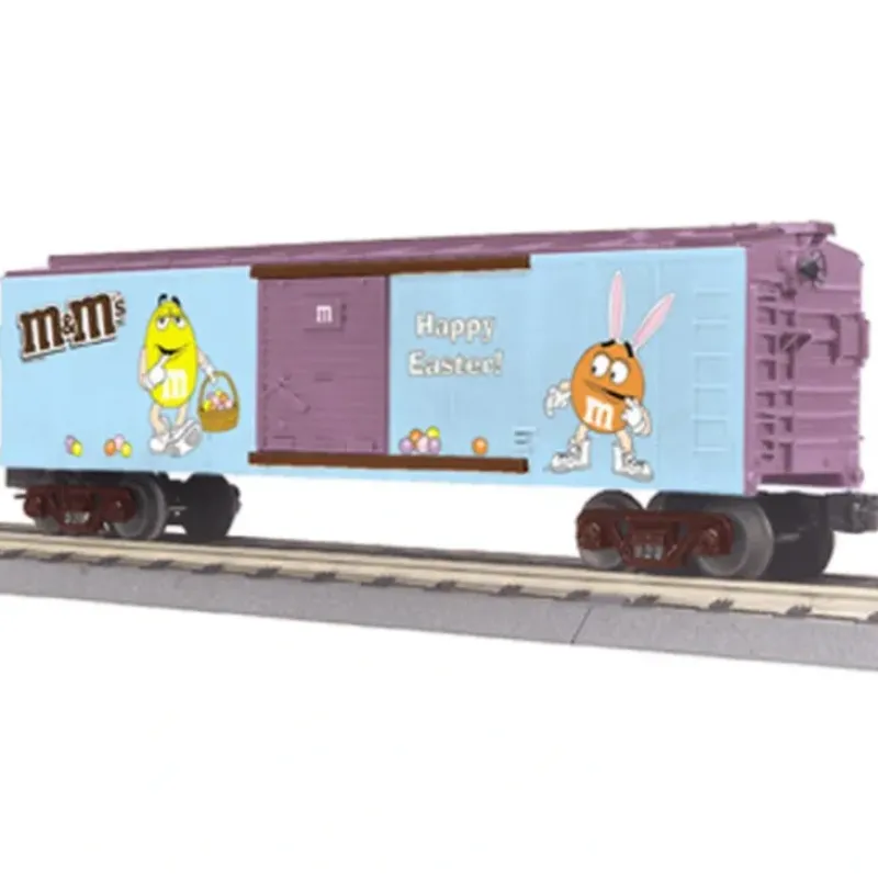 Trains*MTH 30-74596 M&M's Easter Boxcar - Model Train Junction: Quality Parts and Art Supplies