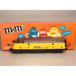 Trains*MTH 70-2080-1 M&Ms G Scale F-7 A Unit Diesel w/PS2 - Model Train Junction: Quality Parts and Art Supplies