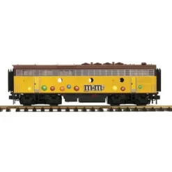 Trains*MTH 70-2080-3 M&Ms G Scale F-7 B-Unit Diesel (Dummy) - Model Train Junction: Quality Parts and Art Supplies