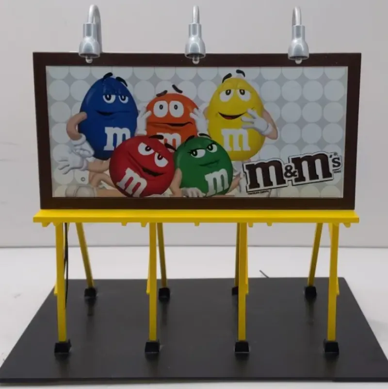 Trains*MTH 30-90283 M&MS Lighted Billboard - Model Train Junction: Quality Parts and Art Supplies
