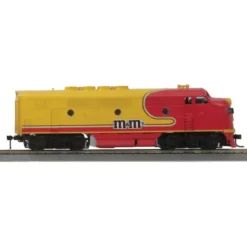 Trains*MTH 81-2004-3 Mars - M&Ms HO Scale F-3 A Unit Diesel Engine (Non-Powered) - Model Train Junction: Quality Parts and Art Supplies