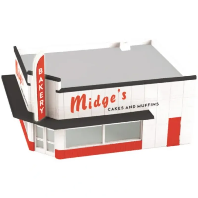 Trains*MTH 30-90277 Midge's Cakes and Muffins Opposite Corner Store - Model Train Junction: Quality Parts and Art Supplies