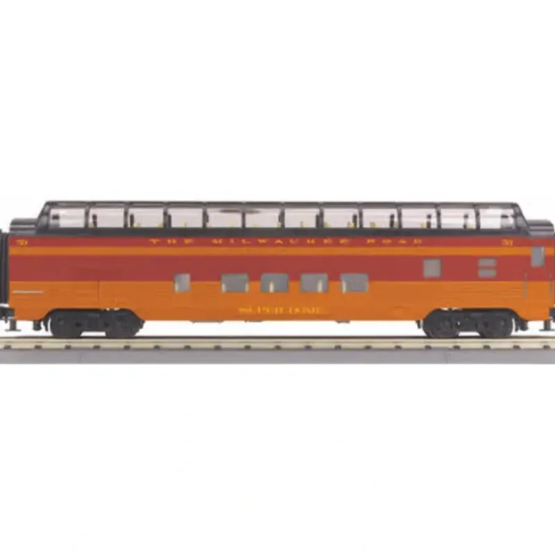 Trains*MTH 30-67197 MR 60' Streamlined Full-Length Vista Dome - Model Train Junction: Quality Parts and Art Supplies