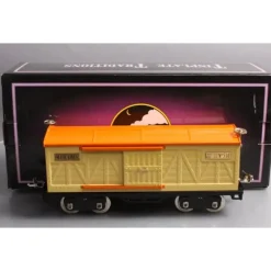 Trains*MTH 10-1086 MTH 10-108 Std. Gauge 500 Series Cream Boxcar #514 with Brass Trim - Model Train Junction: Quality Parts and Art Supplies