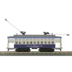 Trains*MTH 30-5109-1 Municipal Transportation Authority Brill Trolley w/PS2 - Model Train Junction: Quality Parts and Art Supplies