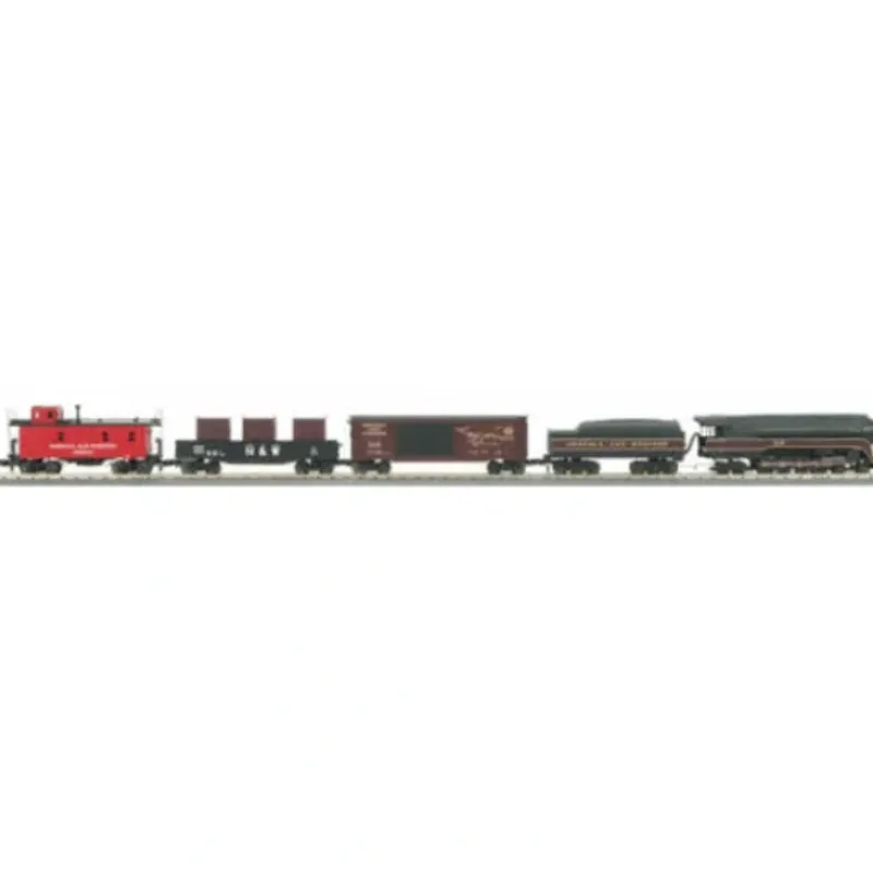 Trains*MTH 30-4184-1 N&W 4-8-4 Bantam J O Gauge Steam Freight Train Set w/PS 2.0 - Model Train Junction: Quality Parts and Art Supplies