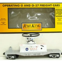 Trains*Mth 30-79176 NASA Flatcar w/ Oper. Helicopter - Model Train Junction: Quality Parts and Art Supplies
