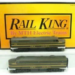 Trains*MTH 30-2496-1 New Haven Alco PA AA Diesel Engine Set w/PS2 #0775/0776 - Model Train Junction: Quality Parts and Art Supplies