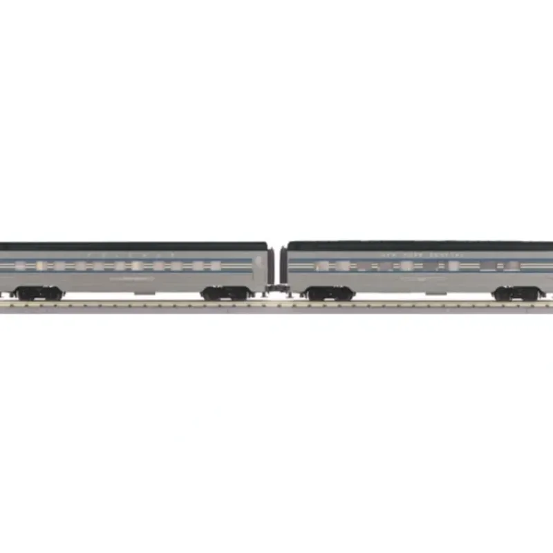 Trains*MTH 30-67345 New York Central 2-Car 60 Streamlined ABS Sleeper/Diner - Model Train Junction: Quality Parts and Art Supplies