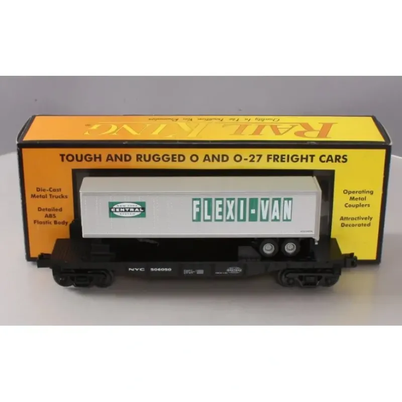 Trains*MTH 30-76374 New York Central Flat Car w/Trailer - Model Train Junction: Quality Parts and Art Supplies