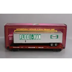 Trains*MTH 20-98680 New York Central Flat Car w/ 48' Trailer #470905 - Model Train Junction: Quality Parts and Art Supplies