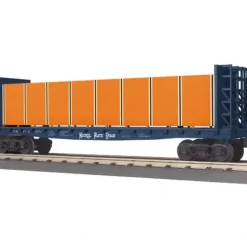 Trains*MTH 30-76341 NKP Bulkhead Flatcar w/Lumber Load - Model Train Junction: Quality Parts and Art Supplies
