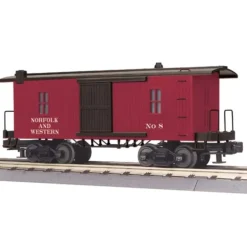Trains*MTH 30-77182 Norfolk & Western Woodsided Caboose - Model Train Junction: Quality Parts and Art Supplies