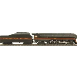 Trains*MTH 80-3150-1 Norfolk & Western HO Scale J Class 4-8-4 #604 w/PS 3.0 - Model Train Junction: Quality Parts and Art Supplies