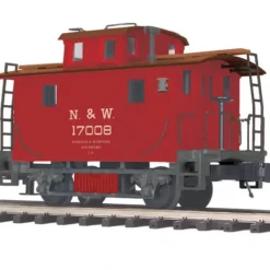 Trains*MTH 20-91348 Norfolk & Western Bobber Caboose - Model Train Junction: Quality Parts and Art Supplies