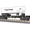 Trains*MTH 30-76358 Norfolk Southern Flat Car w/ Trailer - Model Train Junction: Quality Parts and Art Supplies