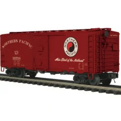 Trains*MTH 20-93408 Northern Pacific 40 AAR Box Car - Model Train Junction: Quality Parts and Art Supplies