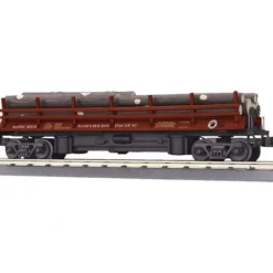 Trains*MTH 20-98719 Northern Pacific Operating Log Car - Model Train Junction: Quality Parts and Art Supplies