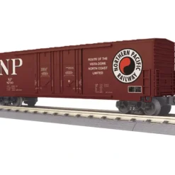 Trains*MTH 30-74525 NP 50' Double Door Plugged Boxcar - Model Train Junction: Quality Parts and Art Supplies