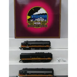 Trains*MTH 20-20045-1 NP F-3 ABA Diesel Engine Set w/PS2 #6005A/6006A/6005B - Model Train Junction: Quality Parts and Art Supplies