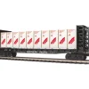 Trains*MTH 20-98780 NP Flatcar w/Bulkheads& Covered Wood Load - Model Train Junction: Quality Parts and Art Supplies