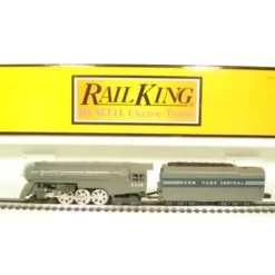 Trains*MTH 30-1443-1 NYC 4-6-4 Dreyfuss Steam Locomotive & Tender w/PS2 #5448 - Model Train Junction: Quality Parts and Art Supplies