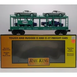 Trains*MTH 30-76383 NYC Auto Carrier FlatCar with 4 '67 Mustangs - Model Train Junction: Quality Parts and Art Supplies