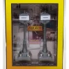 Trains*MTH 30-1068 O #57 Gray Broadway & Main Street Corner Lamp Set (Pack of 2) - Model Train Junction: Quality Parts and Art Supplies