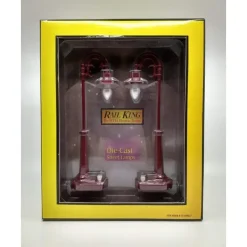 Trains*MTH 30-1090 O #58 Maroon Single Arc Lamp Set (Pack of 2) - Model Train Junction: Quality Parts and Art Supplies