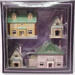 Trains*MTH 10-4072 O #192 Tinplate Tradition Villa Set (Set of 4) - Model Train Junction: Quality Parts and Art Supplies
