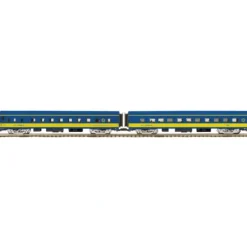 Trains*MTH 20-66130 O Alaska Streamlined 70 Sleeper/Diner Passenger Car Set (Set of 2) - Model Train Junction: Quality Parts and Art Supplies